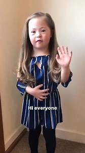 3.2M views · 101K reactions | It's Down Syndrome Awareness week, and this little girl has an important message for all of us ❤️️ | UNILAD | Facebook