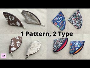 How to make zipper coin purse | Easy coin purse diy | Zipper pouch diy