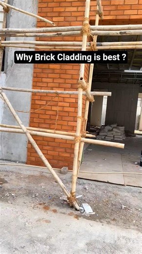 Why Brick Cladding is Best for Indian Homes #buildingmaterial