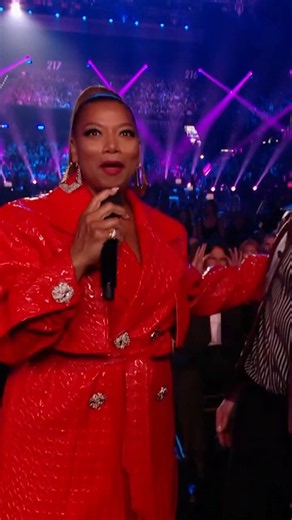 This was one of my favorite moments of the show. Queen Latifah was an incredible hosts. I kind of teared up on this one