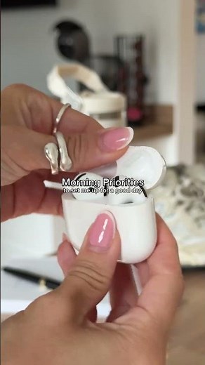 morning essentials for a productive day…