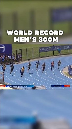 Letsile Tebogo Breaks 300m WORLD RECORD | Full Race
