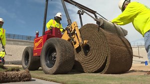 11K views · 472 reactions | Growing grass in the desert. ☀️ | Allegiant Stadium | Facebook