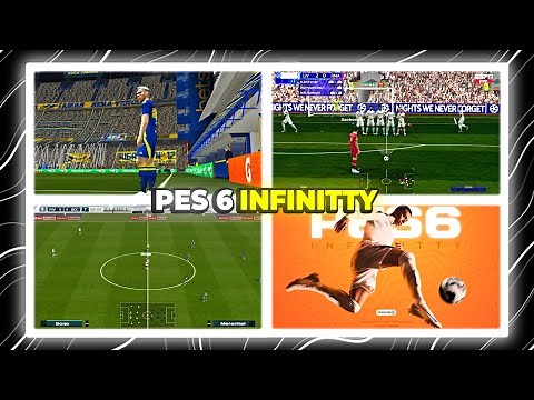 ¡EL PARCHE DEFINITIVO! PES 6 INFINITY PATCH 2025 | Ligas, Copas, Liga Master y ONLINE! 🏆🔥🎮