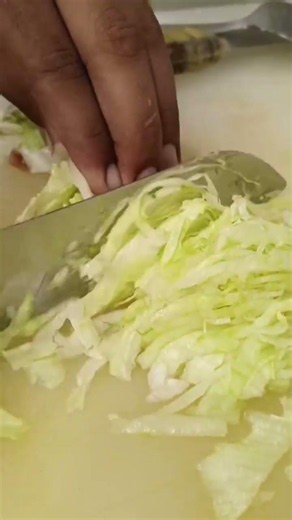 How to cut Iceberg for Salad / Perfect way to chop iceberg nicely 😍