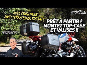TEST TOP CASE ET VALISES SHAD TERRA BLACK EDITION