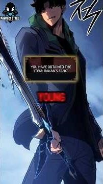 Massive Sword Acquired👀🗡️ |Chapter 9 |Solo Leveling Ragnarok|#manhwa#shadowmonarch#anime