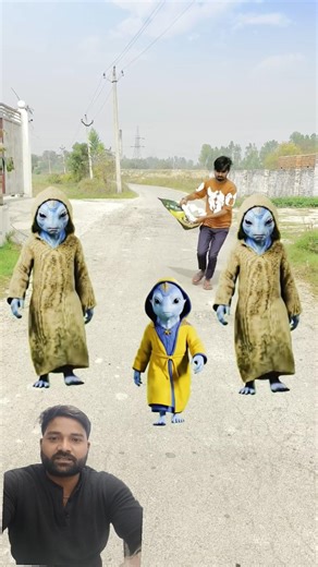 Alien vs आदमी #shortvideo #viralvideo #funny #shorts #video #trendingvideo #youtubevideo