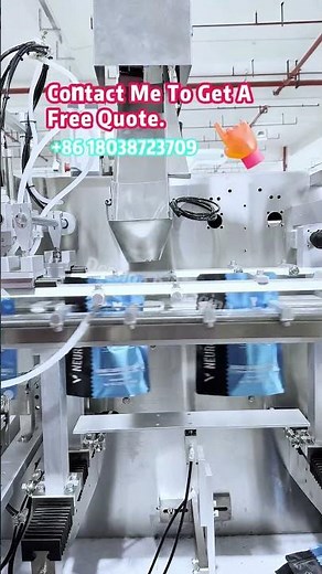 Automatic Stick Pack Secondary Premade Pouch Packaging Machine | Sachet Bag-in-Bag Packing System