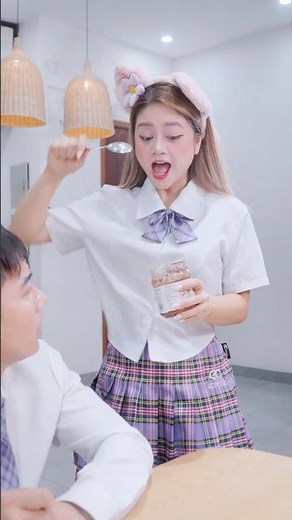 Zero Waste, Better Taste 🚫🗑️ #lilymeow #lilymiumiu #couplegoals #schoolcrush #schooldrama