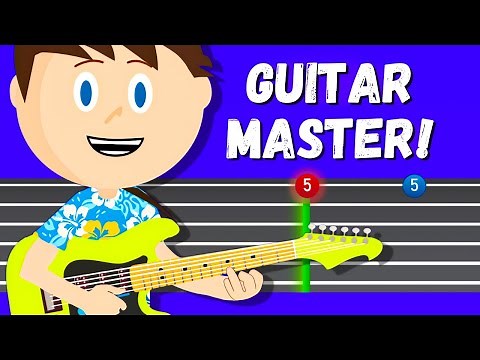 Guitar Lesson for Kids -Become a Guitar Master in 20 Minutes - Compilation #guitar #kids