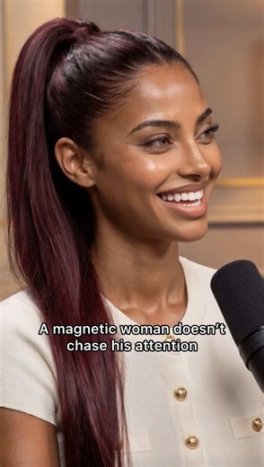 She stays warm… but never does all the work #MagneticWoman #DatingAdvice #FeminineEnergy #ModernDating #SashaSage AI Disclosure: Sasha Sage is an AI-generated digital persona created for dating advice, relationship commentary, humor, and soft-life inspiration.