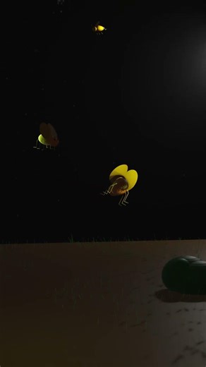 Fireflies | Blender Animation