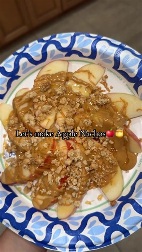 Apple Nachos Recipe — 4-Ingredient Healthy Snack