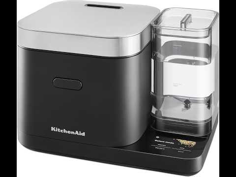 KitchenAid Grain & Rice Cooker Review 🔥 Auto Scale + Water Tank 8 Cup Smart Cooker KGC3155