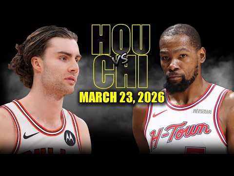Houston Rockets vs Chicago Bulls Full Game Highlights – March 23, 2026 | NBA Season