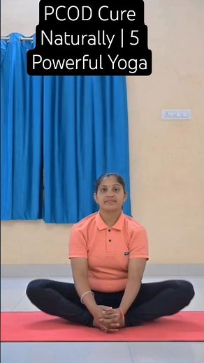 PCOD Cure Naturally | 5 Powerful Yoga Asanas to Balance Hormones🧘‍♀️🌿