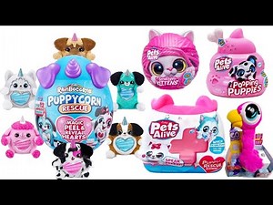 50 min Satisfying with UNBOXING MY PETS COLLECTION ZURU&MOOSE | NEW | ASMR
