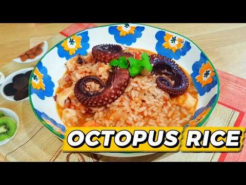 Fantastic Octopus Rice - Arroz de Polvo