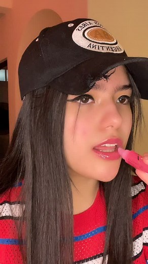 Stylish Look with Black Cap and Red Sweater