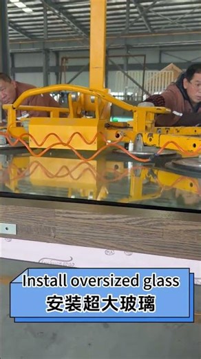🔨Joyfident Extra-Large Glass Installation Live Footage