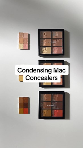Condensing Mac Concealers into Artist Kit Company Palette 1.0