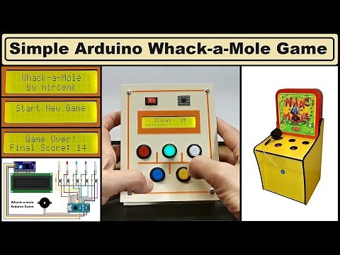 DIY Simple Arduino Whack a Mole Game