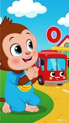 Learn Numbers with Buses Baby Nursery Song