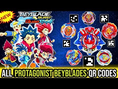 ALL Strong Protagonist Beyblade QR Code Bonanza: Unleash Your Power! Beyblade Burst App