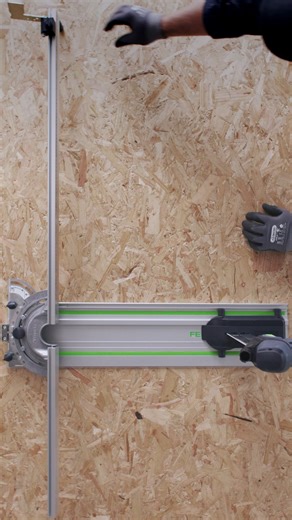 Are you familiar with our angle stop FS-WA-ISC? Cutting insulation materials precisely and repeating accuracy is no longer a problem! 😍 #festoolireland #festolfan #accessories #powertools #construction | Festool