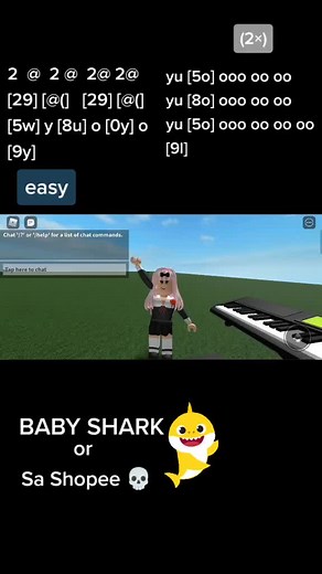 Roblox Mobile Piano (Baby Shark) or sa Shopee 💀 easy #trending #robloxfyp #fyp #roblox #piano #robloxedit #robloxpiano #pianotutorial #easypiano #pianotutorial #mobilepiano #babyshark #shopee