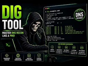 This One Command Reveals EVERYTHING About a Domain #thecyberhub #digtool #dns #dnsenumeration