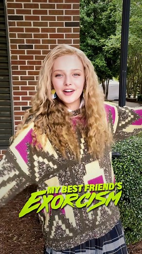 Set of My Best Friend's Exorcism: Behind the Scenes with Elsie Fisher and Amiah Miller