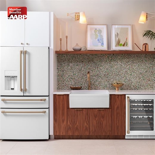 NEW OFFER: Members save at least 10% on the full line of GE Appliances, including GE®, Profile™, Café™, Monogram®, Haier and Hotpoint® major appliances. Convenient in-home delivery, installation, and haul-away services are also available in most areas. Learn more: http://spr.ly/6180AGW30 | AARP Member Benefits