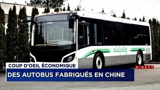 Les bus chinois percent au Québec