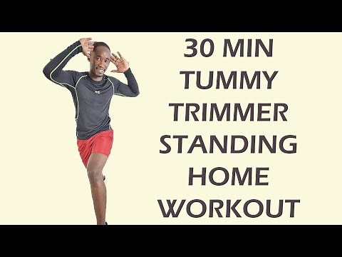 30 Minute Low-Impact Standing Home Workout to Trim Your Tummy
