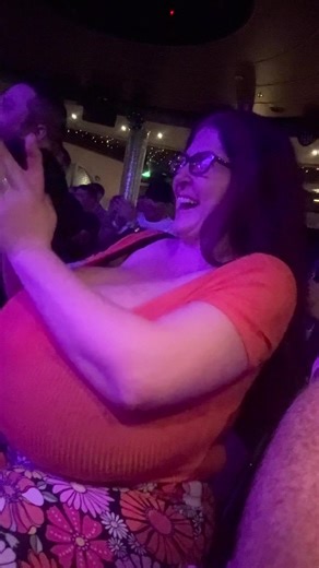 So on #cruiseaskew I caught @Chris Covert Comedian performing and he had me in stitches; so much so I went back to his second show and well.. he noticed me at his first show and prepared a song for me 😅😂 Y’all wanna hear it? 🤔 #comedу Y’all want to hear it? #CapCut