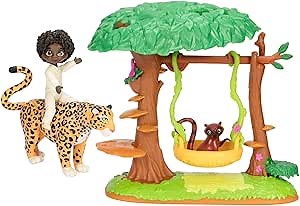 Disney Encanto Antonio's Animal Swing Playset with Jaguar Figure
