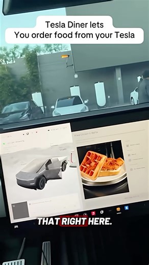 Tesla Love Club ❤️⚡ on Instagram: "Tesla Diner lets you order food directly from your car #teslaloveclub #teslausa #tesla #teslalife #teslaclub"