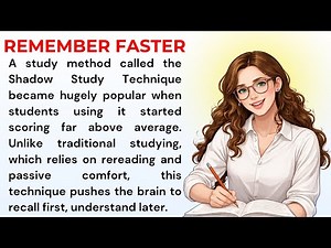 Shadow Study Technique: How to Learn Faster, Remember More, and Ace Exams