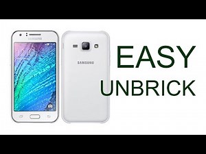 Unbrick Galaxy J1 Easy Way | Talkin' Tech Stuff