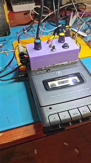 Custom-Made Cassette Deck Modification for Unique Sounds