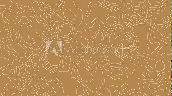 Topographic Map 4K Wallpaper Animation for Modern and Geometric Visuals