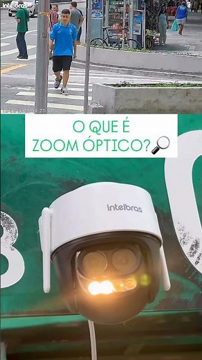 Optical Zoom: Zoom in without losing quality! 🔍 #cctv #securitycameras #intelbras