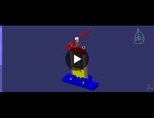 #géniemécanique #conceptionmécanique #simulation #cao #catia… | Ahmed Zhirou
