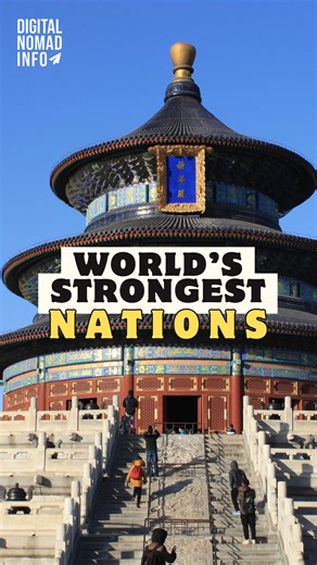 Digital Nomad Info | The World's Strongest Nations (total strength and per capita strength) Discover the world’s strongest nations ranked by military... | Instagram