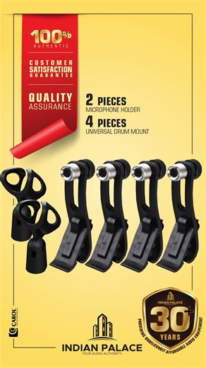 7K views · 23 reactions | 7-piece Drum Mic Kit. Send us a message to order online. | Indian Palace | Facebook