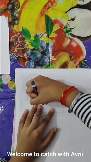 #drawing makeup kit in easy way..kids drawing..