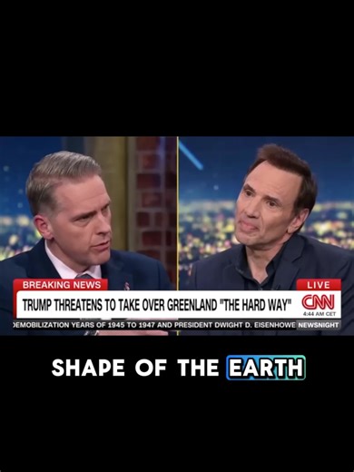 Allow me to explain the shape of the globe and why it matters to America... #scottjennings #donaldtrump #cnn #greenland