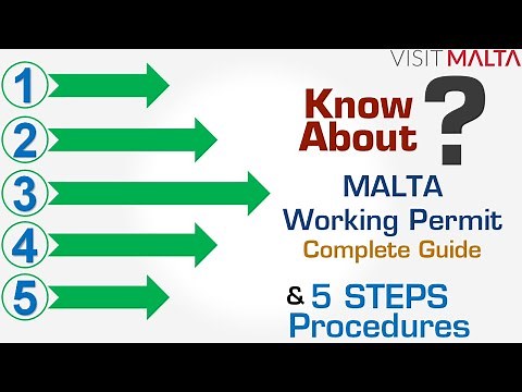 Malta Working Permit Guide, Malta Working Permit Processing Time, How To Get Working Permit in Malta